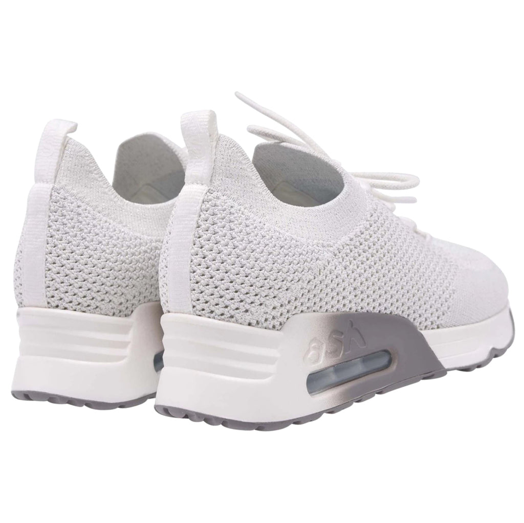 Ash Lunatic Bis Synthetic Textile Women's Low-Top Trainers#color_white lurex