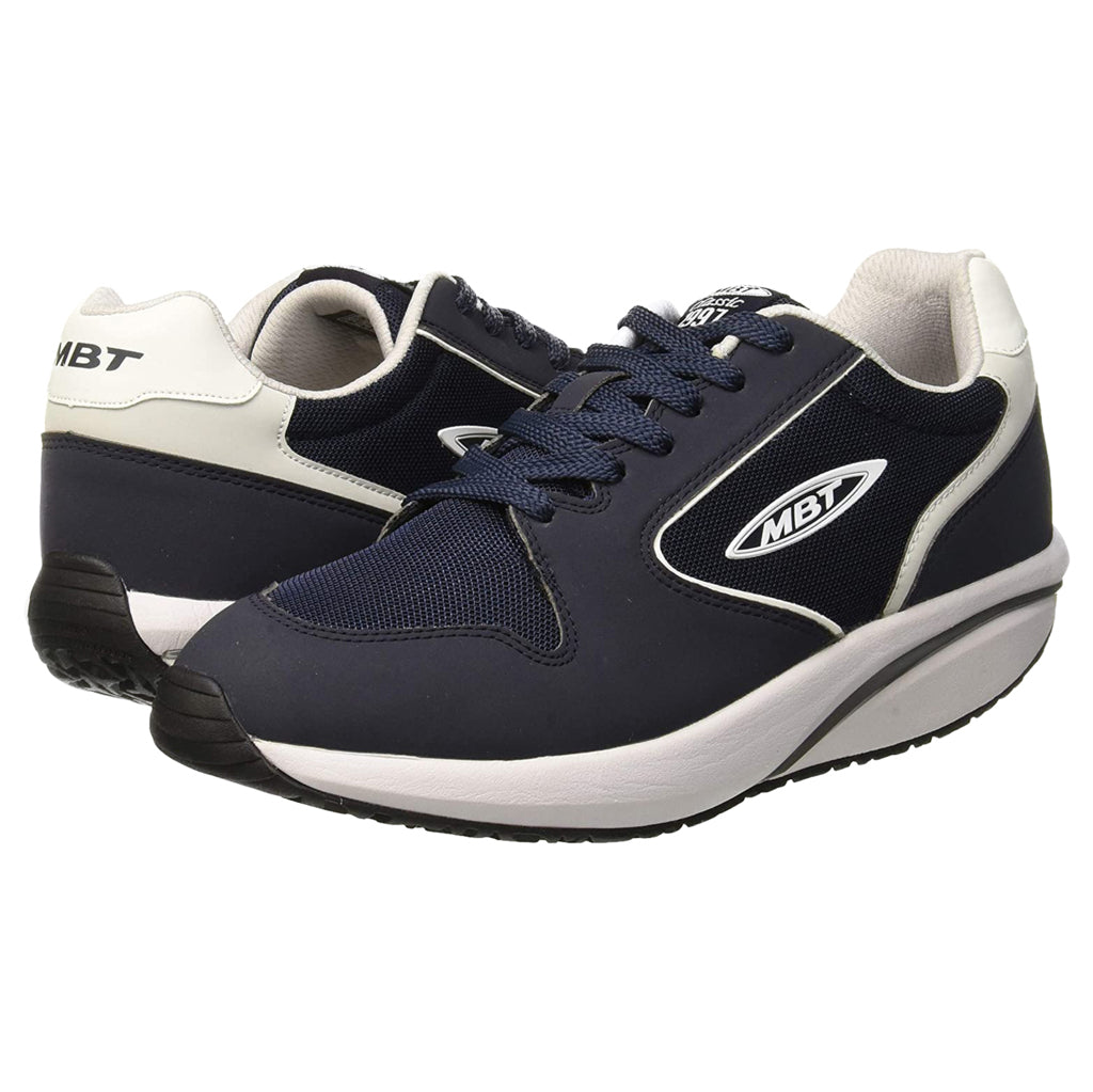 MBT 1997 Classic Synthetic Leather Women's Low-Top Trainers#color_dark navy