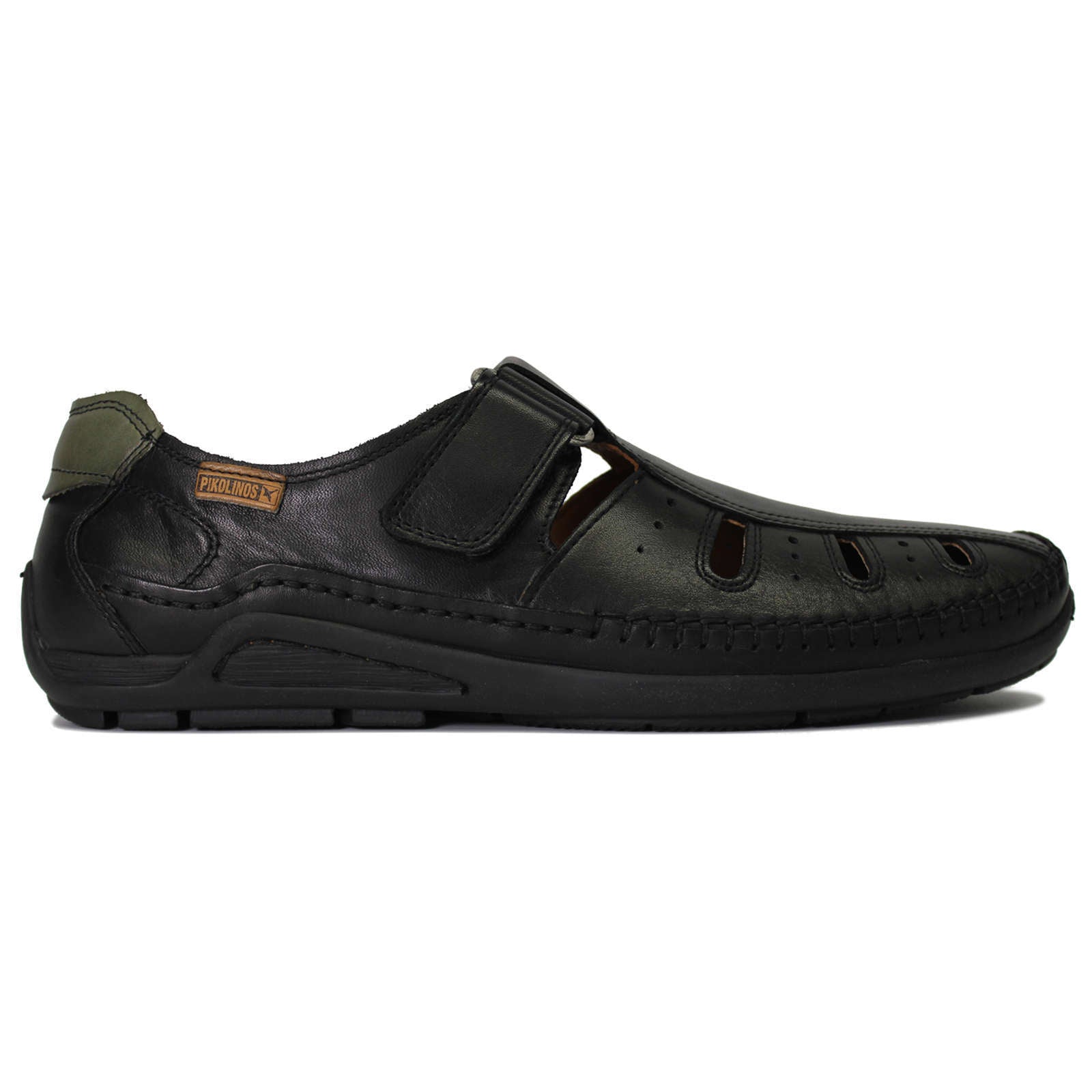 Pikolinos Azores Leather Mens Shoes#color_black