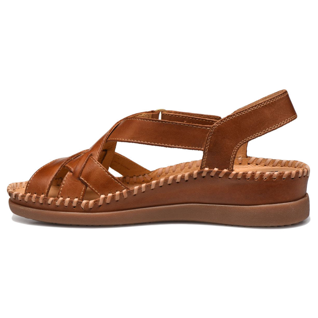 Pikolinos Cadaques W8K Leather Womens Sandals#color_brandy