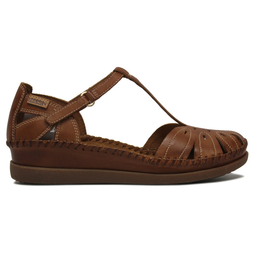 Pikolinos Cadaques W8K-0987 Leather Women's Sandals#color_brandy