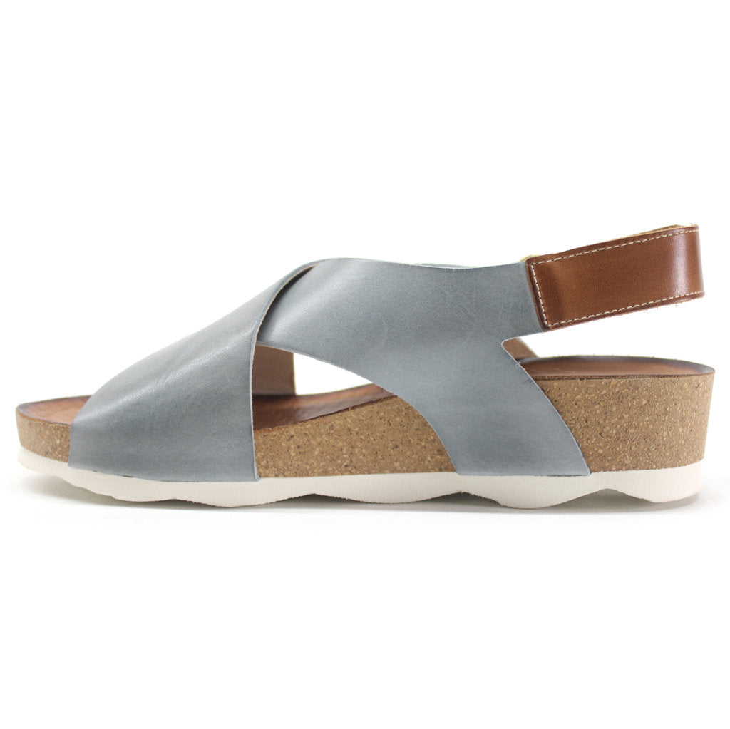 Pikolinos Mahon Leather Womens Sandals#color_denim