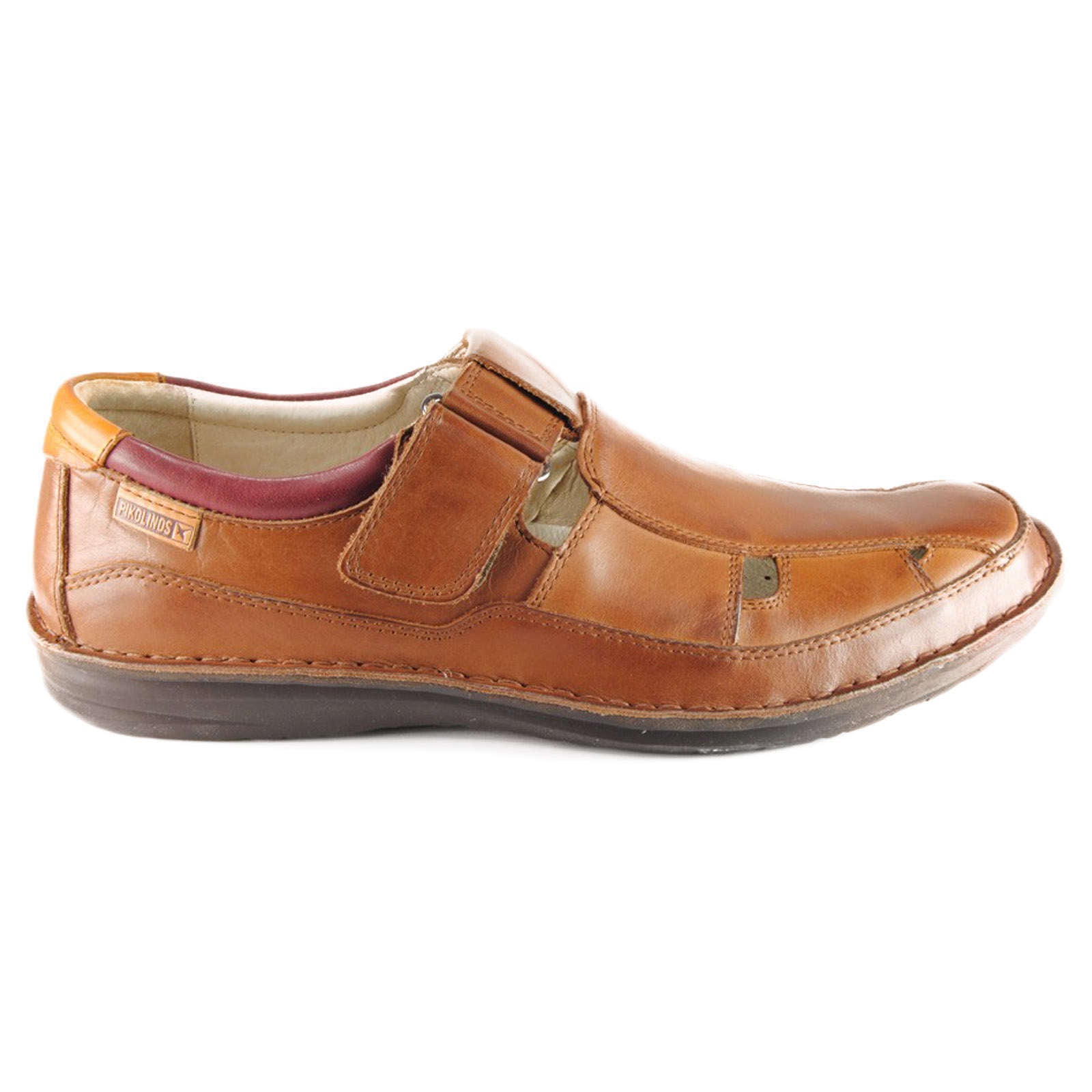 Pikolinos Santiago Leather Mens Shoes#color_cuero