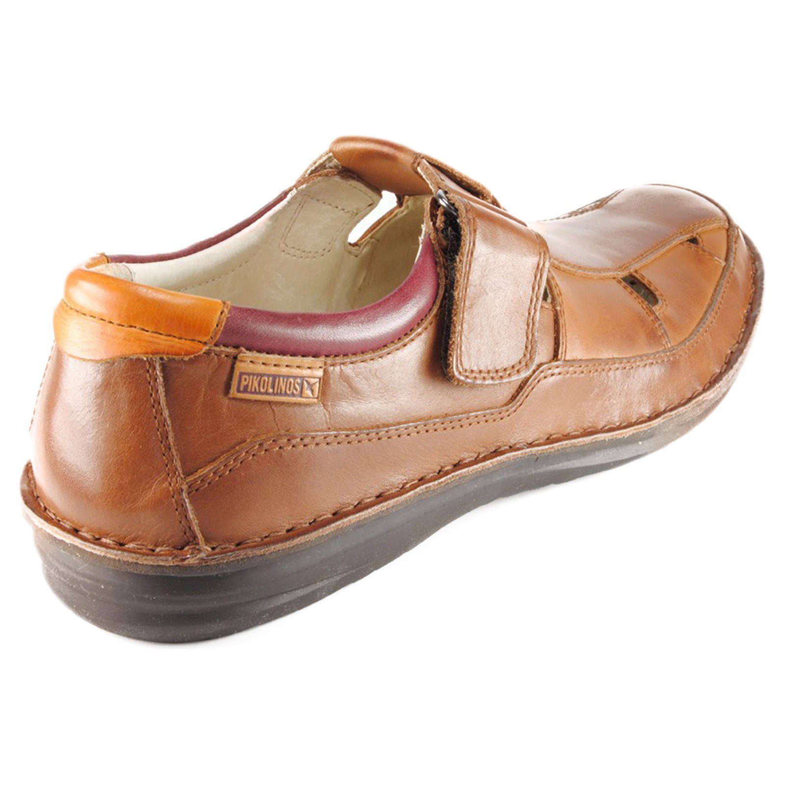 Pikolinos Santiago Leather Mens Shoes#color_cuero