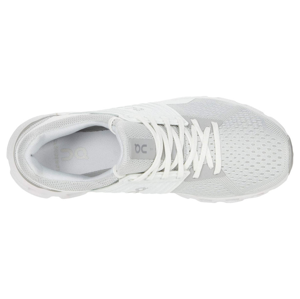 On Running Cloudswift Textile Women's Low-Top Trainers#color_glacier white