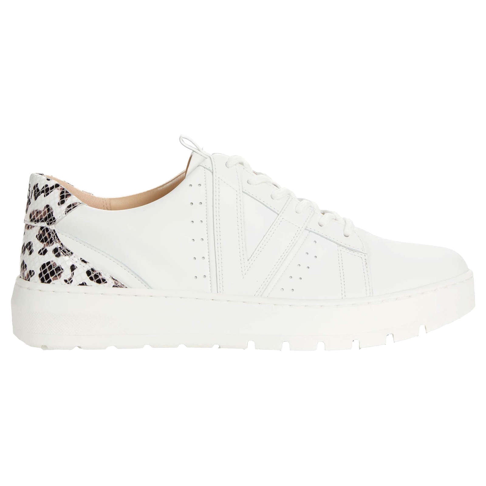 Vionic Abyss Simasa Leather Womens Trainers#color_white