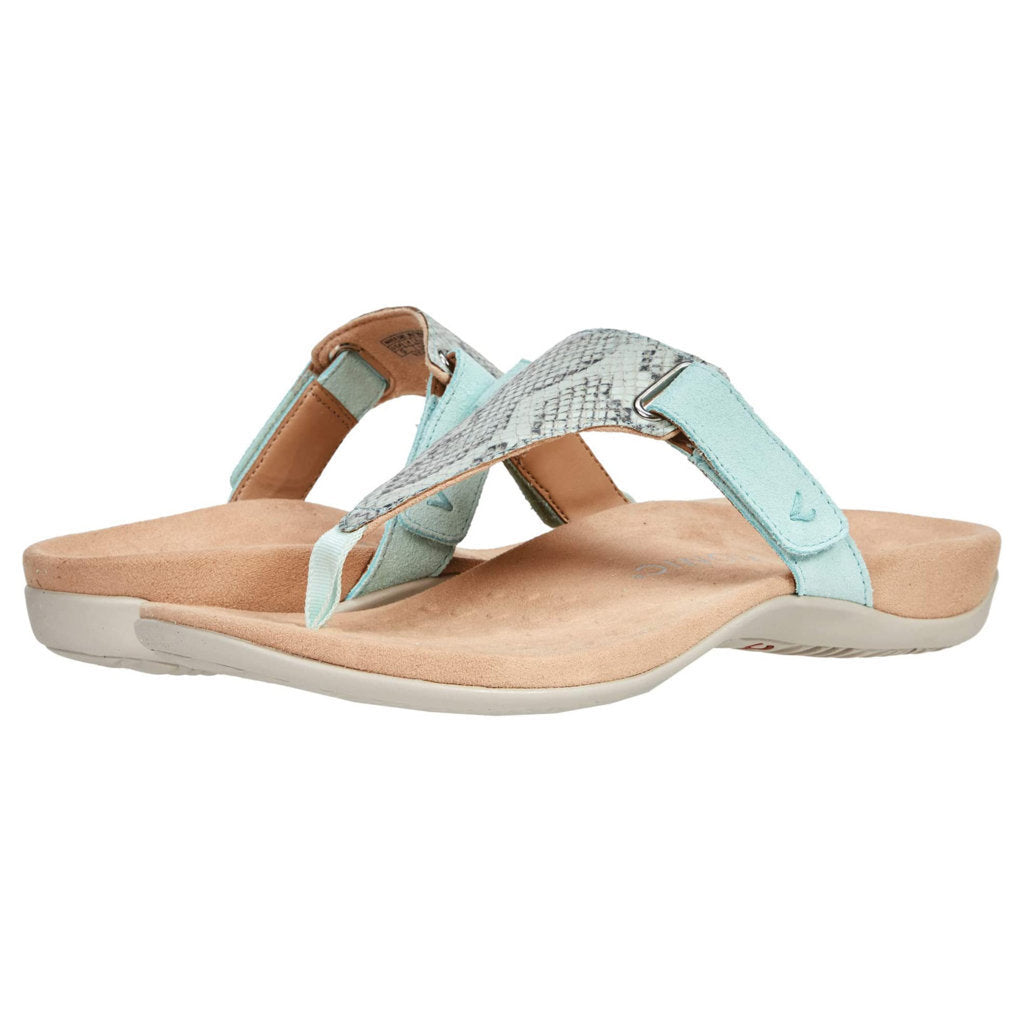 Vionic Rest Wanda Leather Womens Sandals#color_sea foam