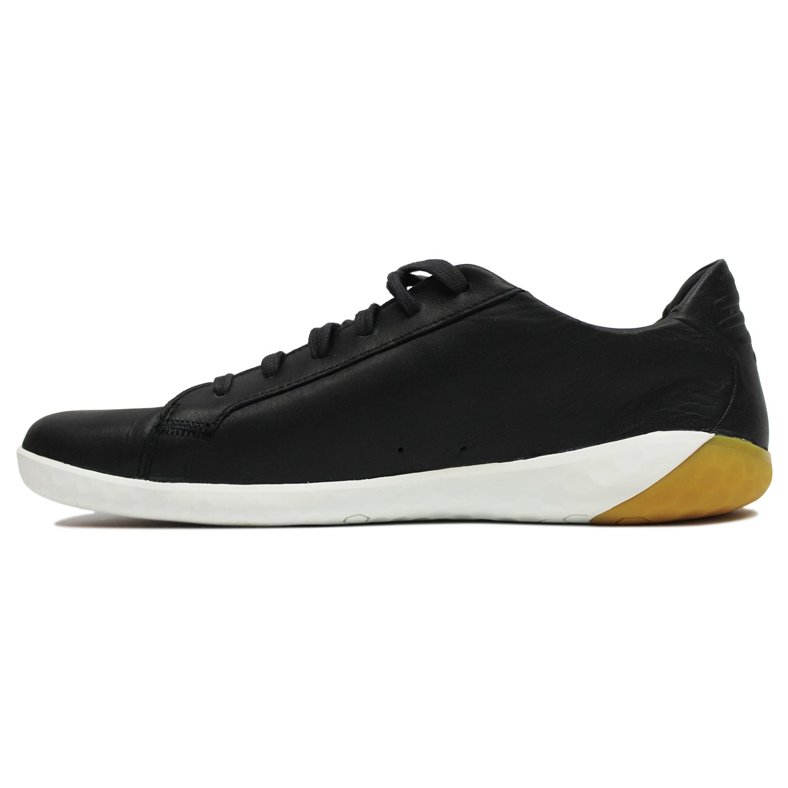 Vivobarefoot Geo Court II Leather Mens Trainers#color_obsidian