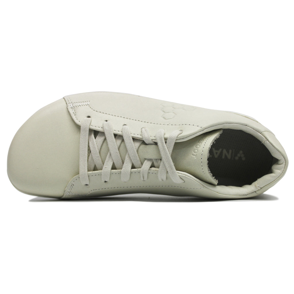 Vivobarefoot Geo Court II Leather Mens Trainers#color_limestone