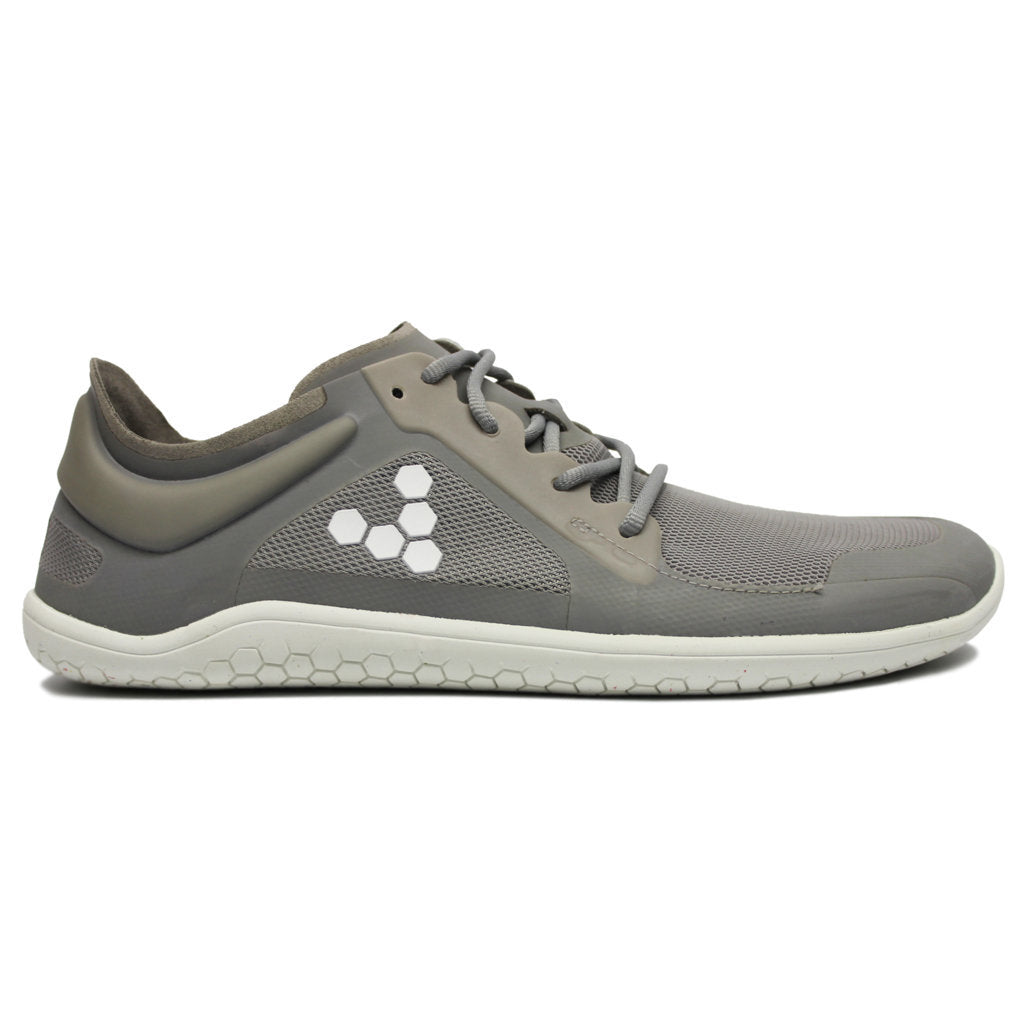 Vivobarefoot Primus Lite III Synthetic Textile Mens Trainers#color_zinc