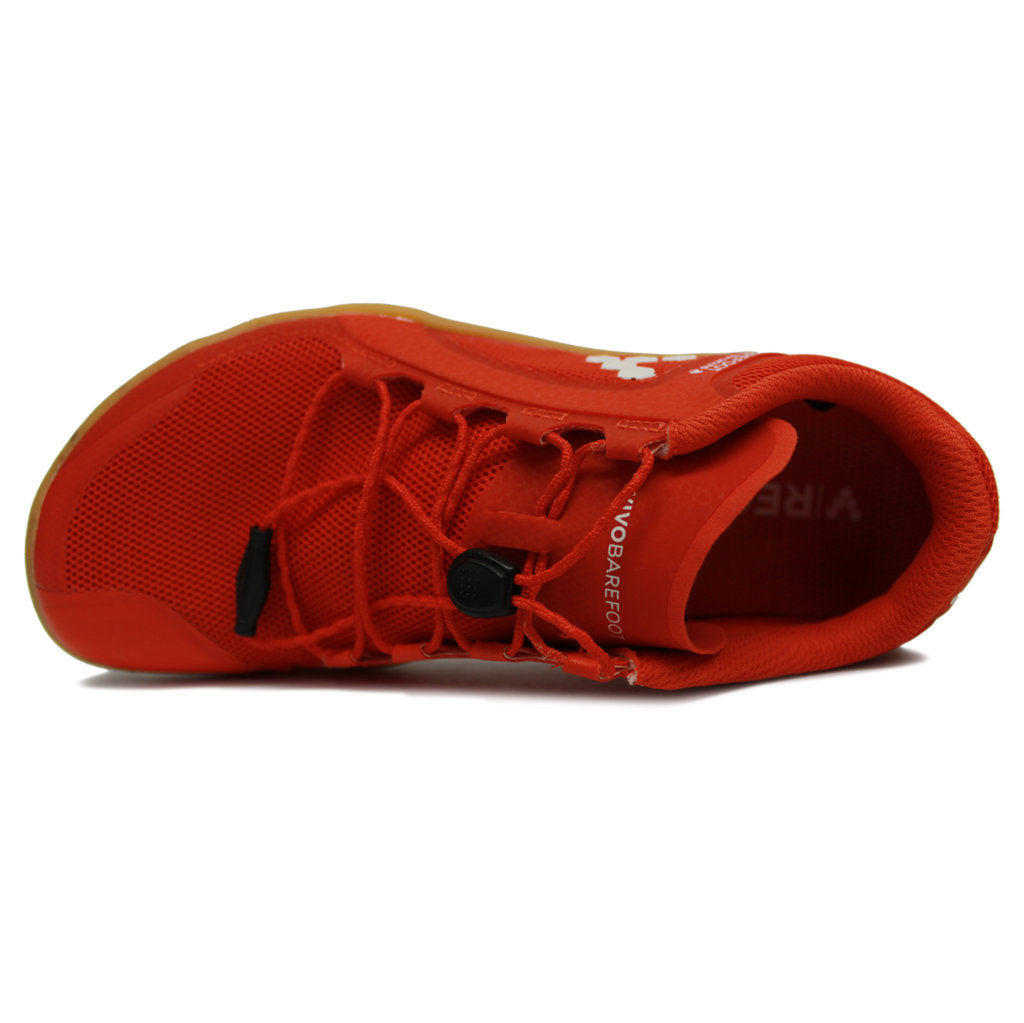 Vivobarefoot Primus Trail II FG Textile Womens Trainers#color_fiery coral