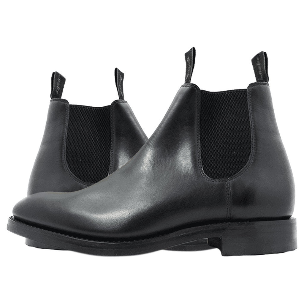 Loake Chatsworth Leather Men's Chelsea Boots#color_black