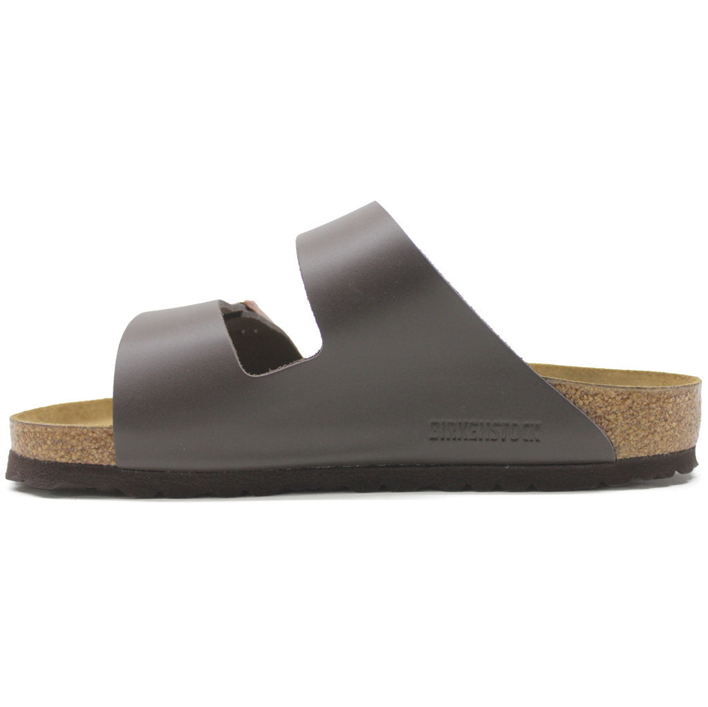 Birkenstock Arizona BS Leather Unisex Sandals#color_dark brown