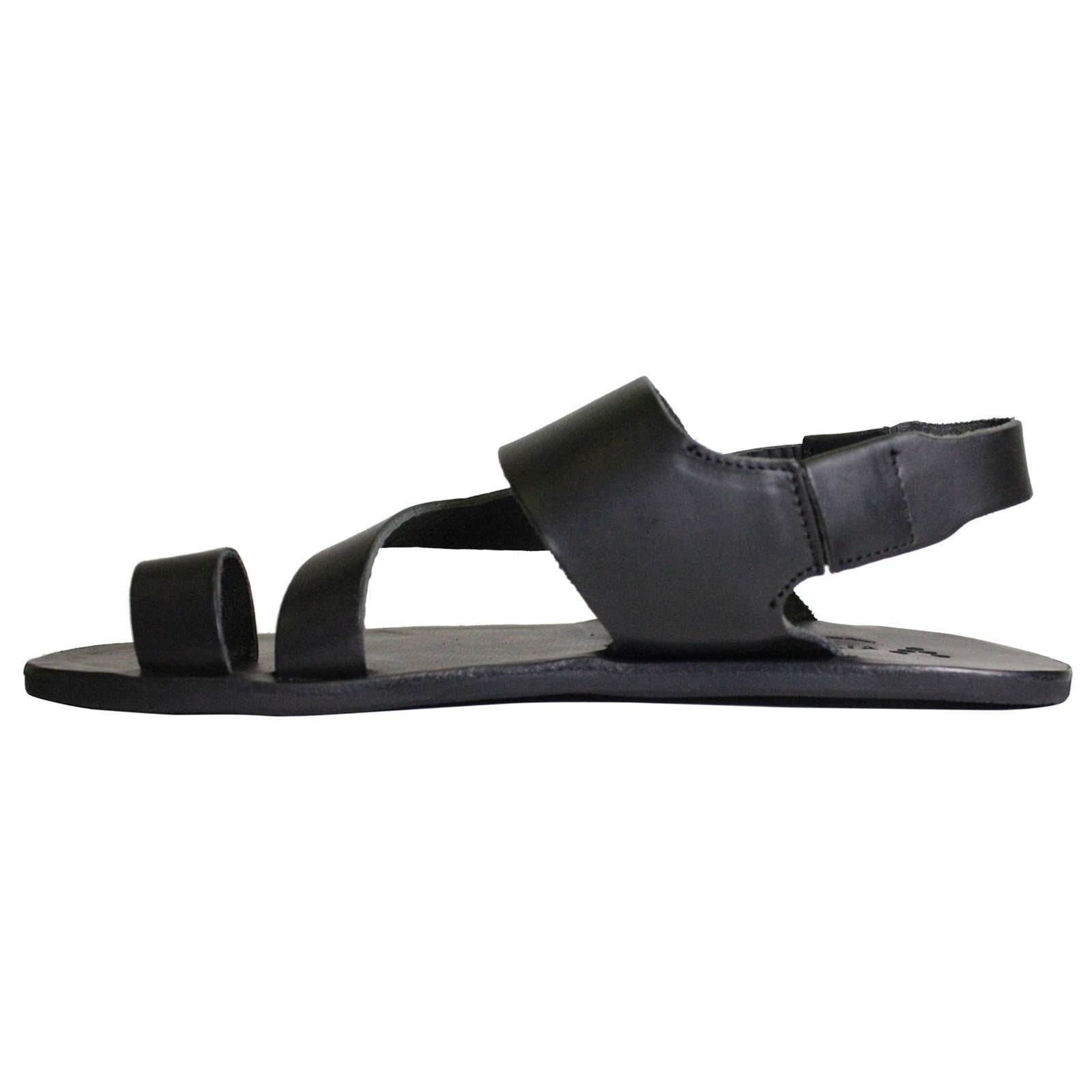 Vivobarefoot Kuru II Leather Womens Sandals#color_black