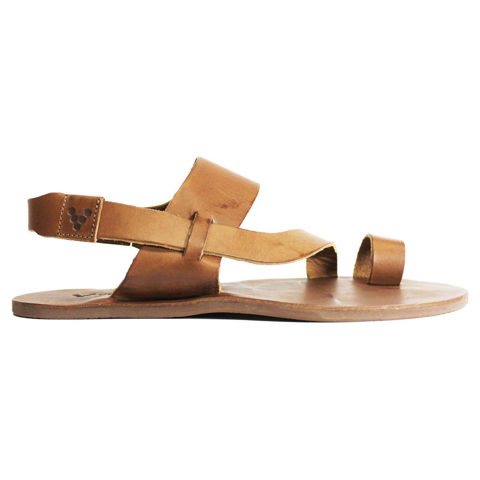 Vivobarefoot Kuru II Leather Womens Sandals#color_tan