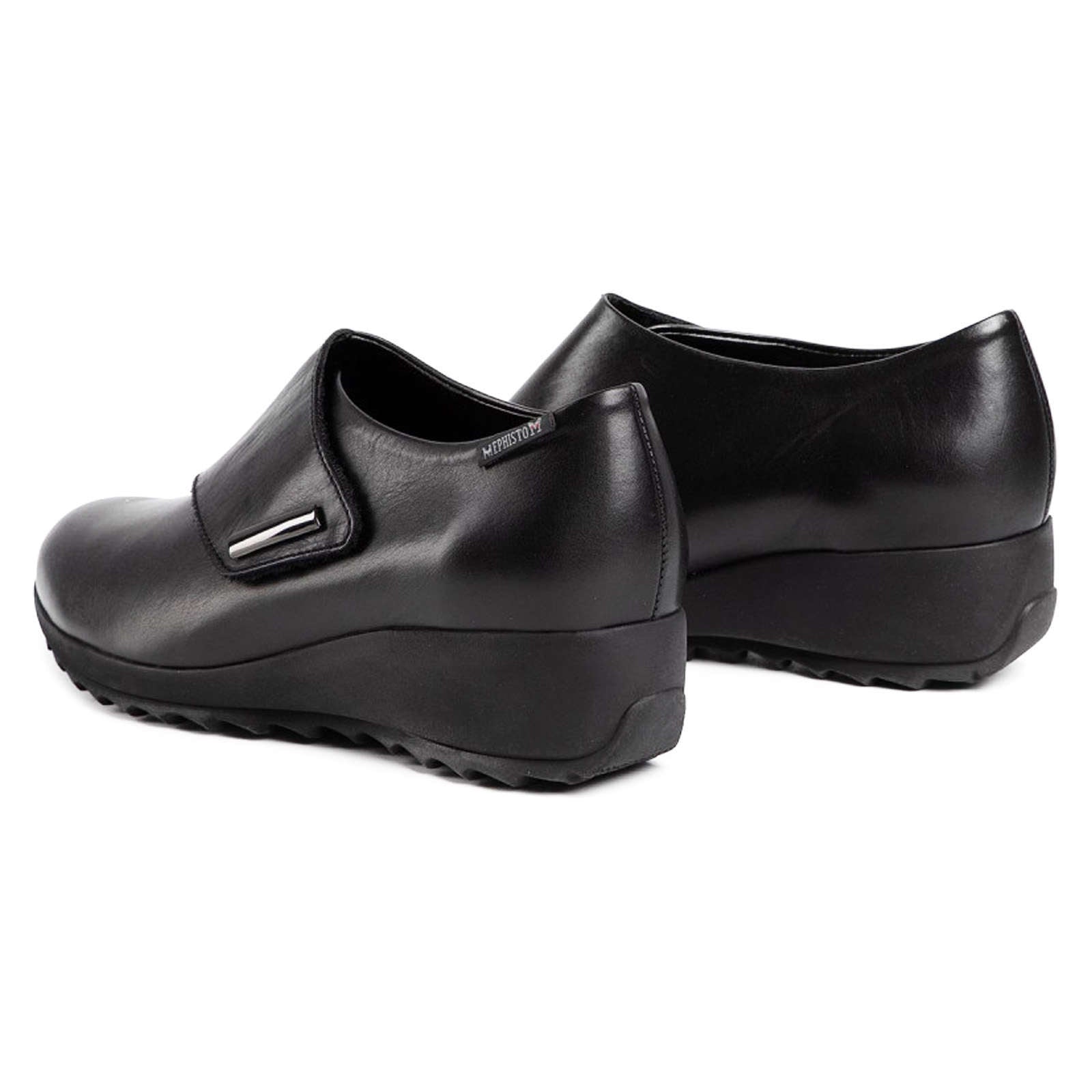 Mephisto Adilia Full Grain Leather Women's Dress Shoes#color_black