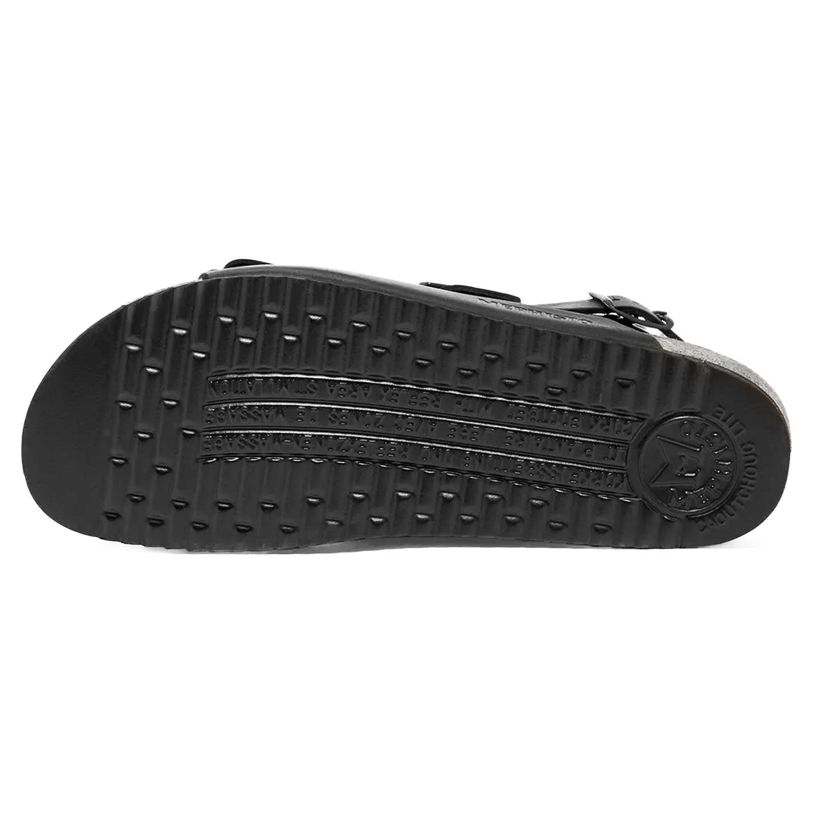 Mephisto Nardo Nubuck Mens Sandals#color_black