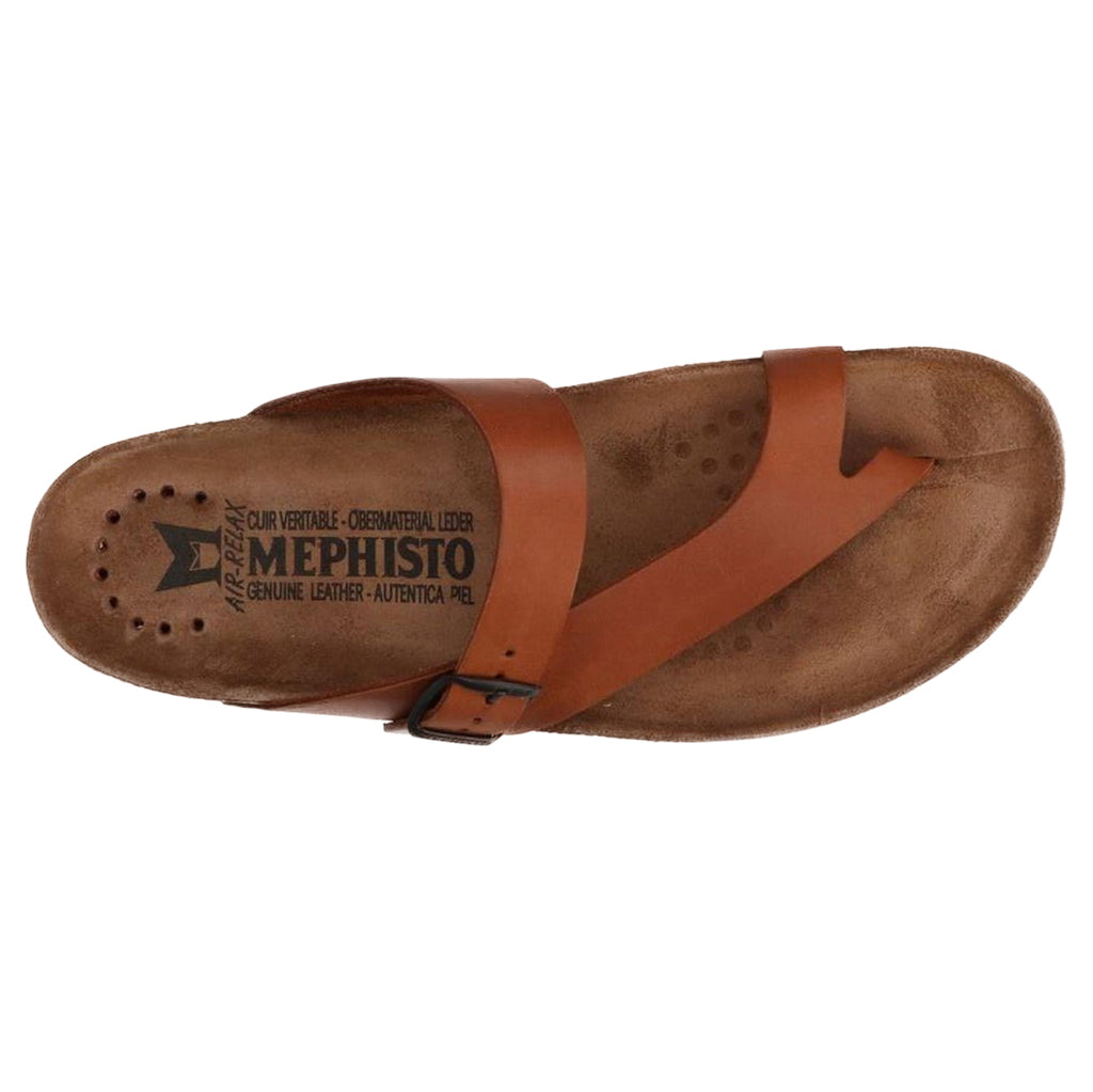 Mephisto Niels Nubuck Mens Sandals#color_chesnut