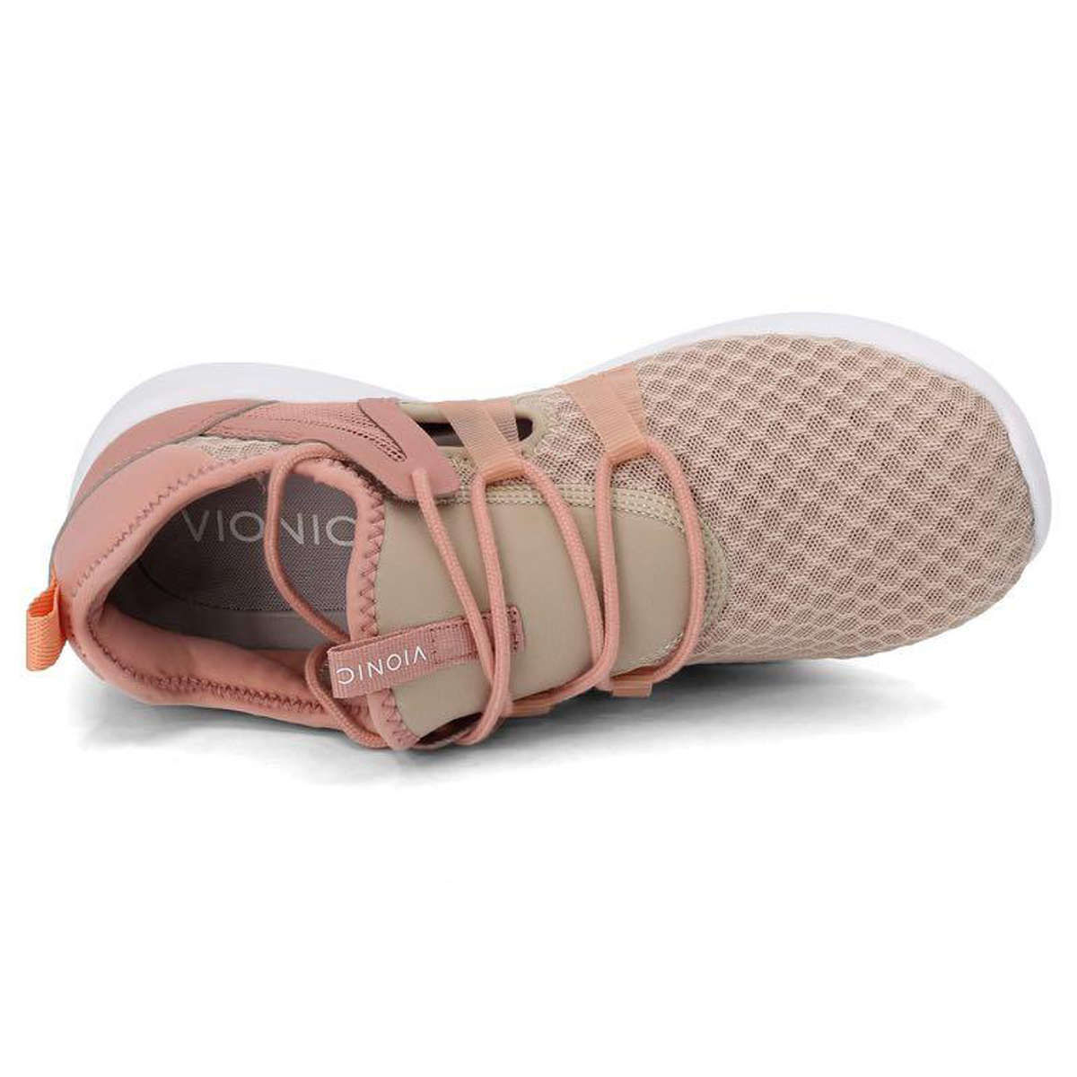 Vionic Sky Adore Textile Synthetic Womens Trainers#color_dusty pink