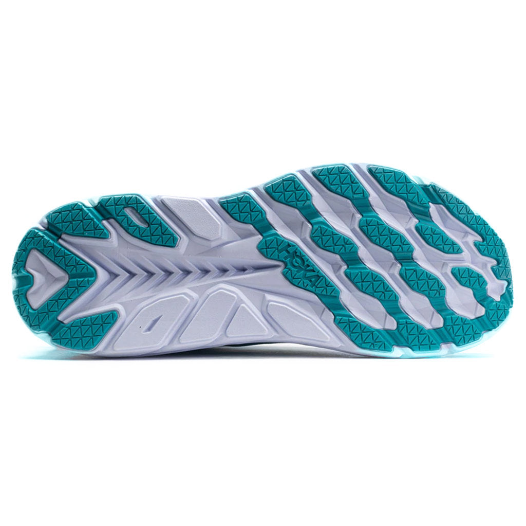 Hoka One One Clifton 8 Textile Mens Trainers#color_ibiza blue scuba blue