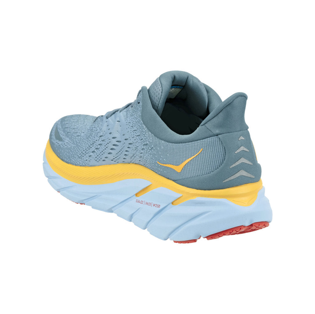 Hoka One One Clifton 8 Textile Mens Trainers#color_goblin blue mountain spring