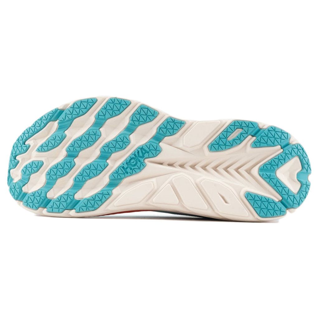 Hoka One One Clifton 8 Textile Womens Trainers#color_aquarelle eggshell blue