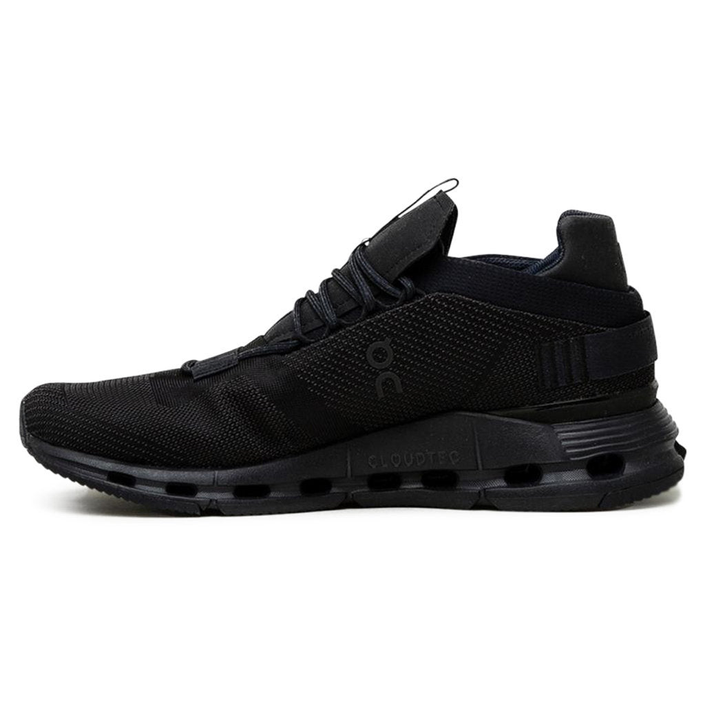 On Cloudnova Textile Men's Running Shoes#color_black eclipse