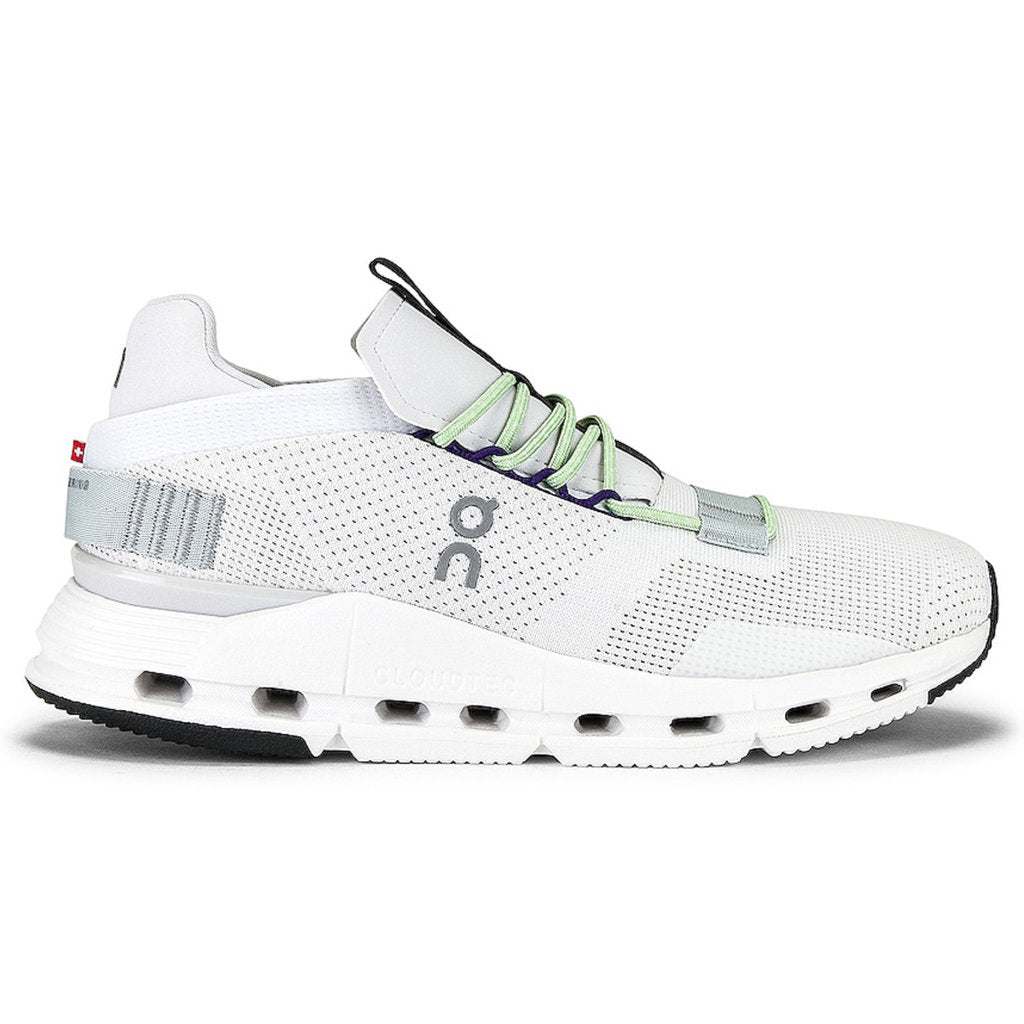 On Cloudnova Textile Men's Running Shoes#color_white mineral