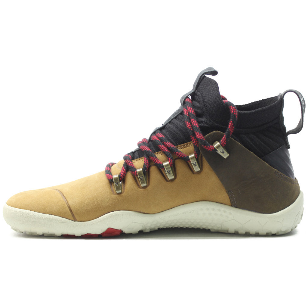 Vivobarefoot Magna FG Leather Textile Womens Trainers#color_acorn