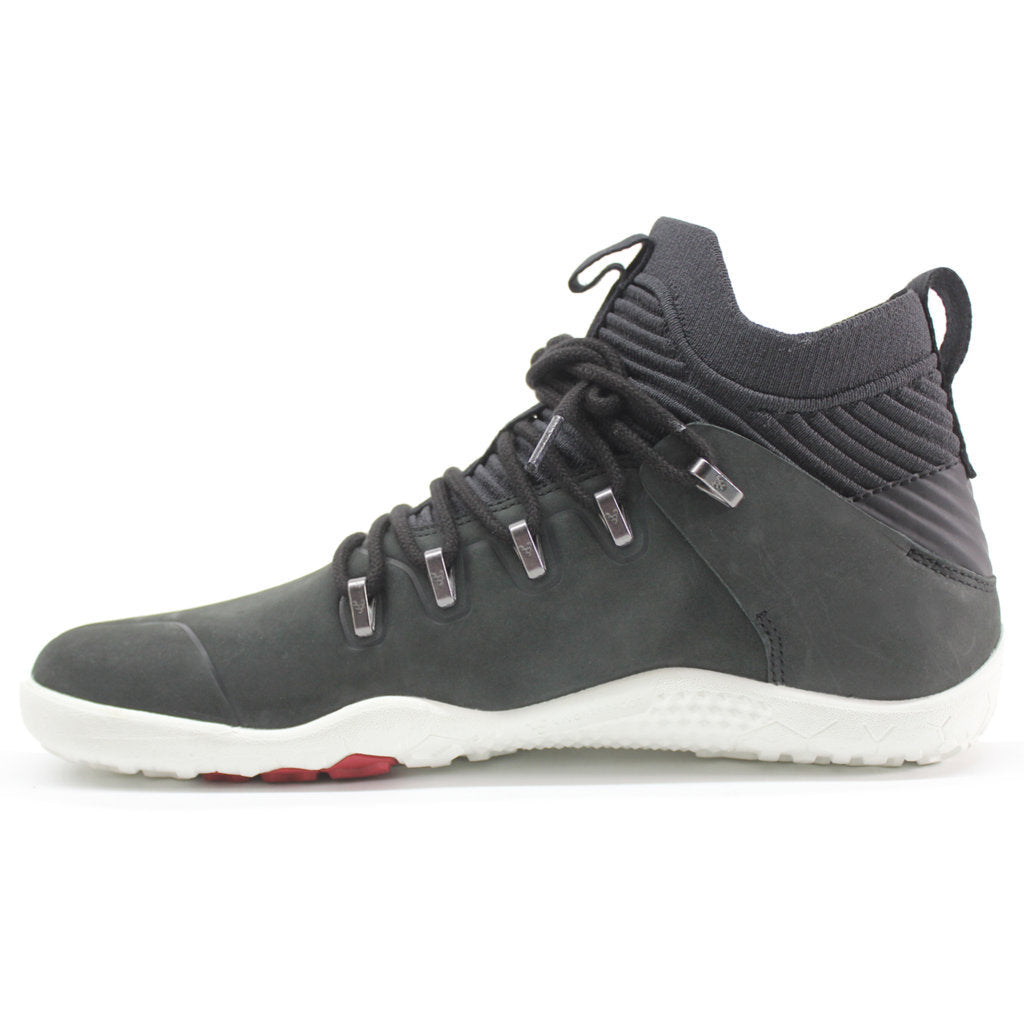 Vivobarefoot Magna FG Leather Textile Mens Trainers#color_black