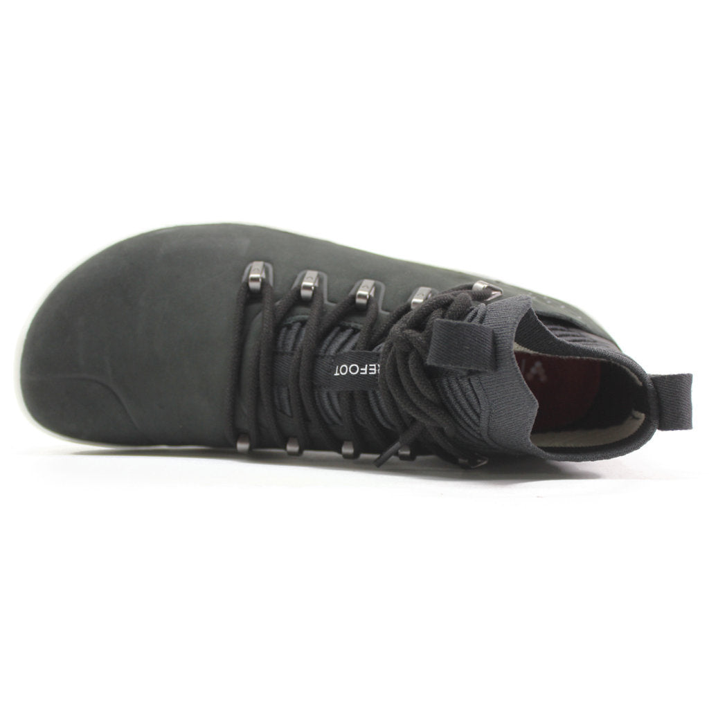 Vivobarefoot Magna FG Leather Textile Mens Trainers#color_black