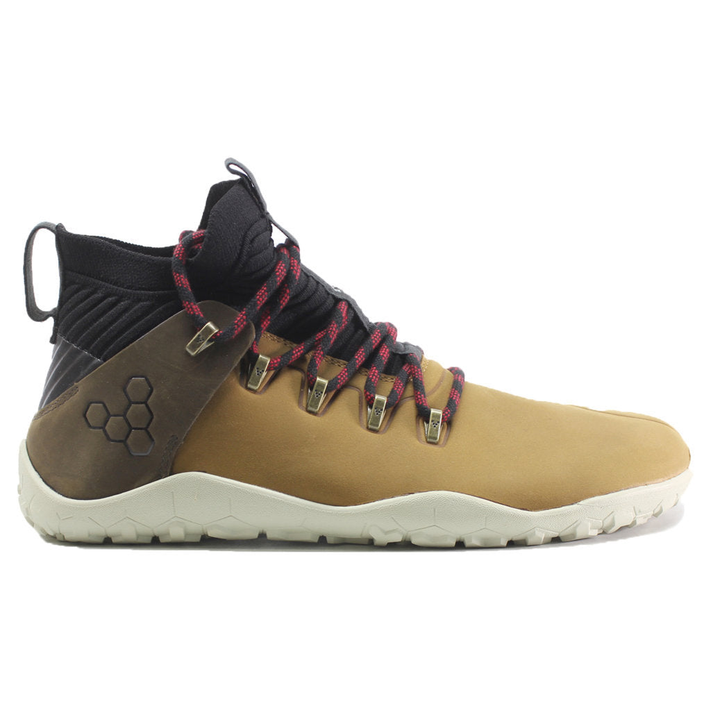 Vivobarefoot Magna FG Leather Textile Mens Trainers#color_acorn