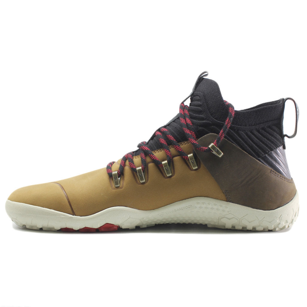 Vivobarefoot Magna FG Leather Textile Mens Trainers#color_acorn