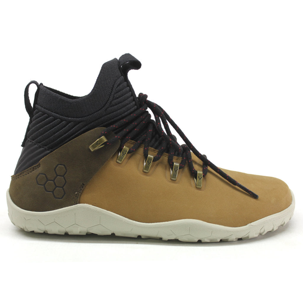 Vivobarefoot Magna FG Leather Textile Mens Trainers#color_tan