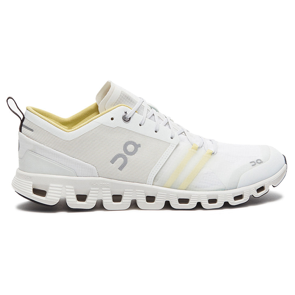 On Running Cloud X Shift Textile Synthetic Womens Trainers#color_vapor acacia