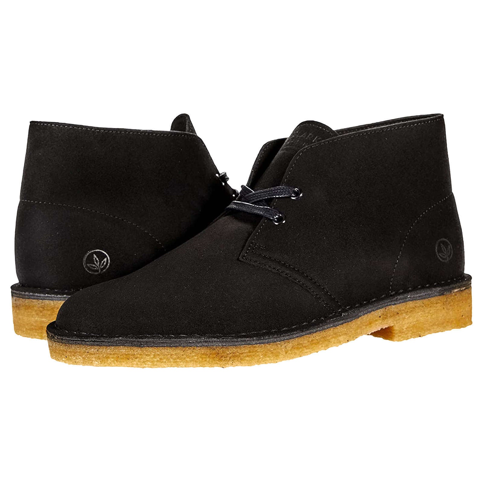 Clarks Originals Desert Boot Textile Men's Boots#color_black