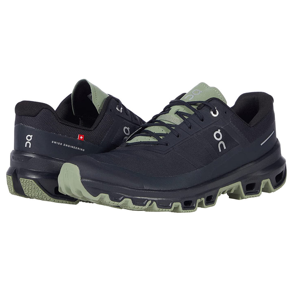 On Cloudventure Textile Men's Running Shoes#color_black reseda