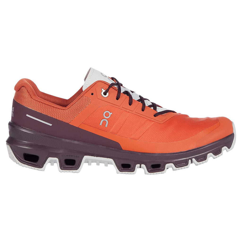 On Cloudventure Textile Men's Running Shoes#color_flare mulberry