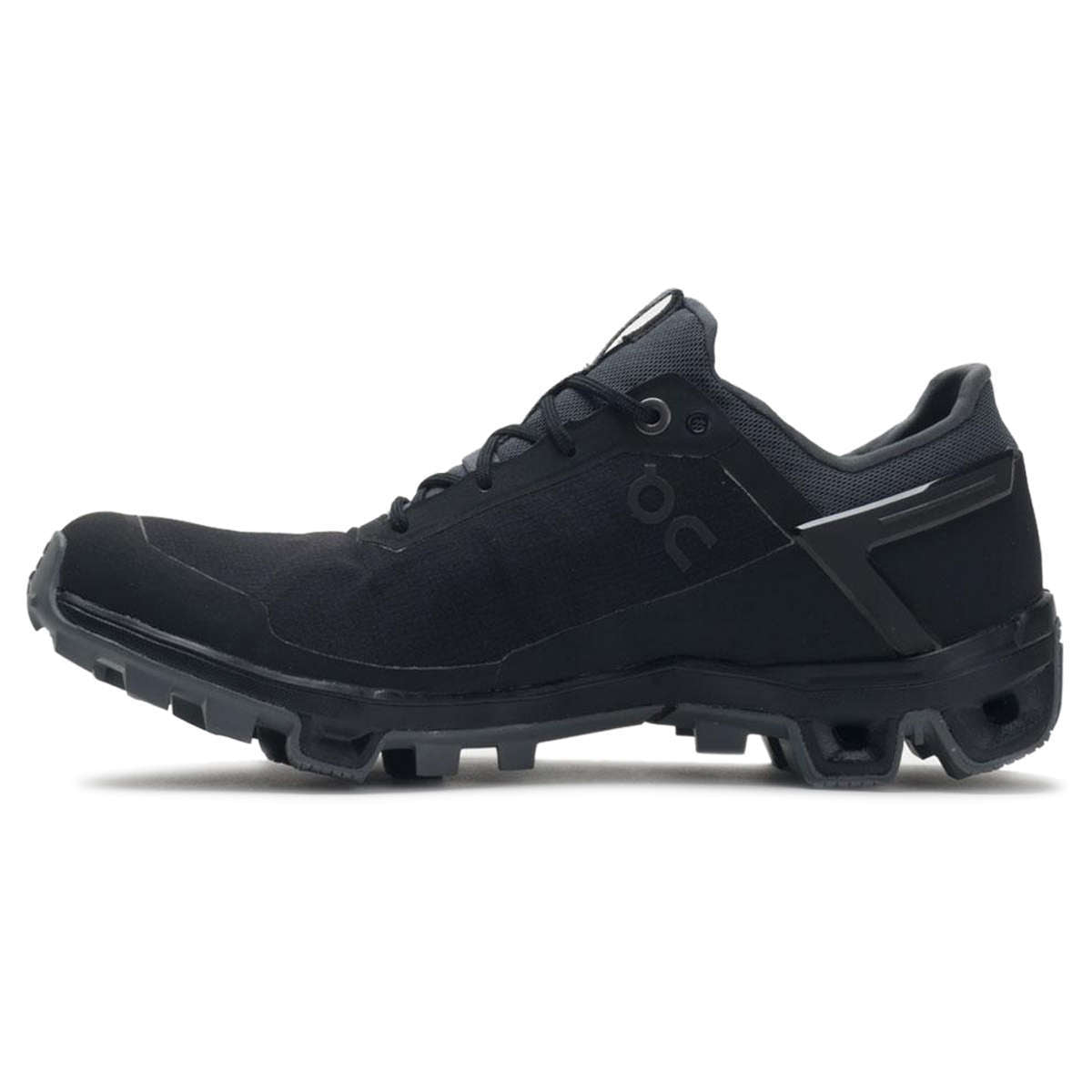 On Running Cloudventure Peak Textile Women's Low-Top Trainers#color_black rock