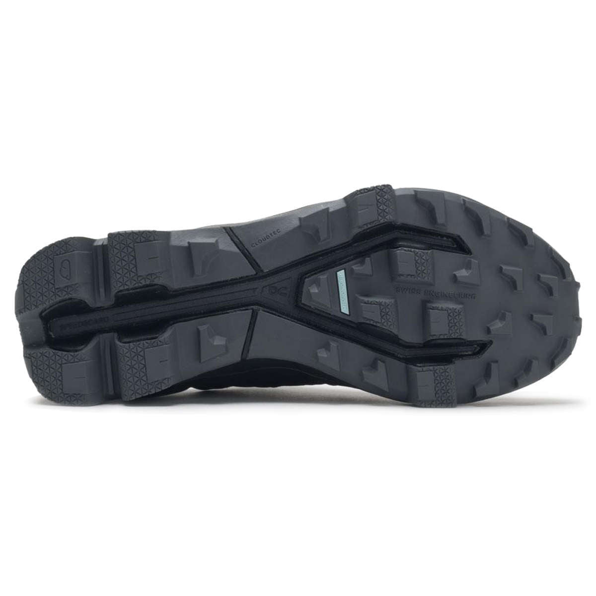 On Running Cloudventure Peak Textile Women's Low-Top Trainers#color_black rock