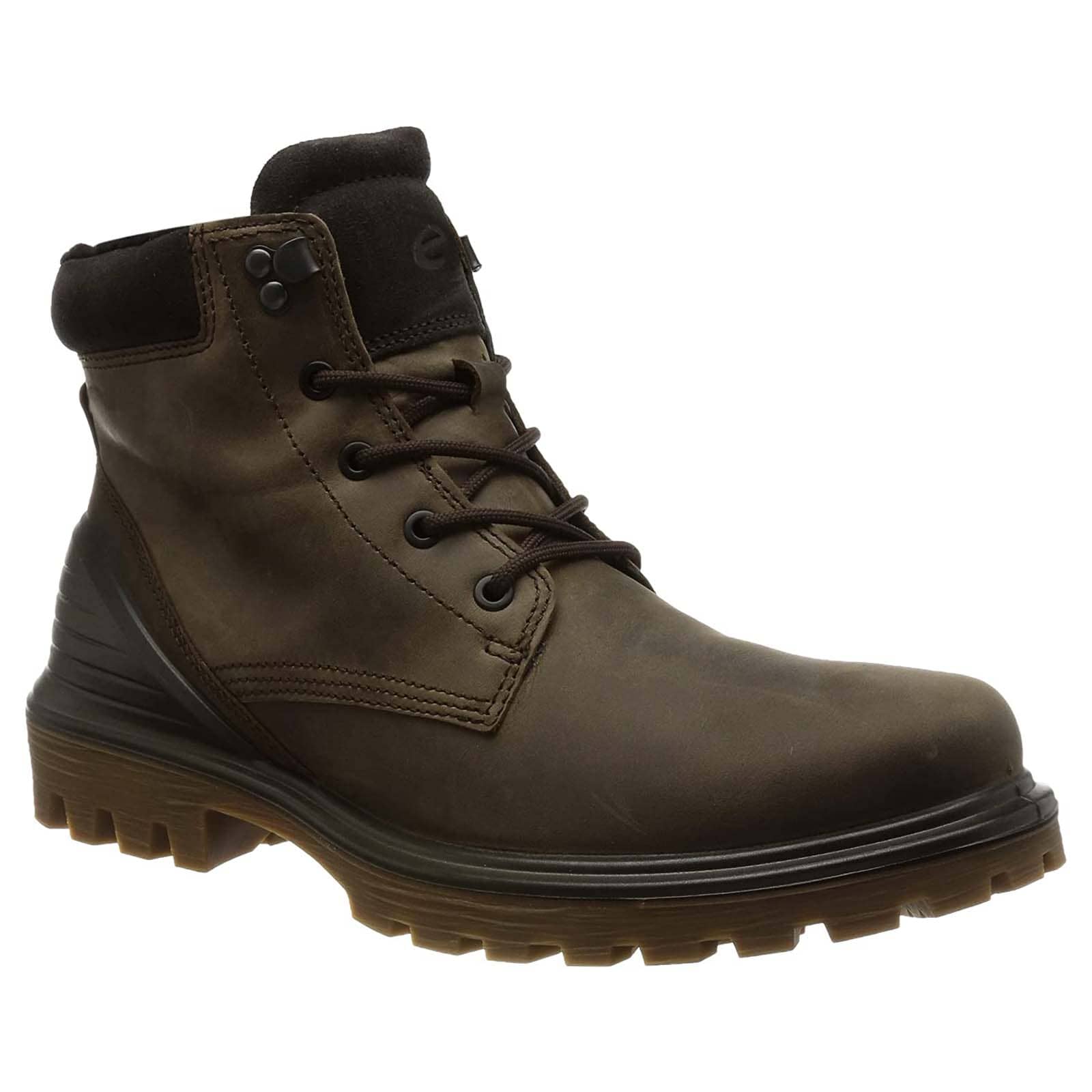 Ecco Tredtray 460474 Nubuck Mens Boots#color_coffee licorice