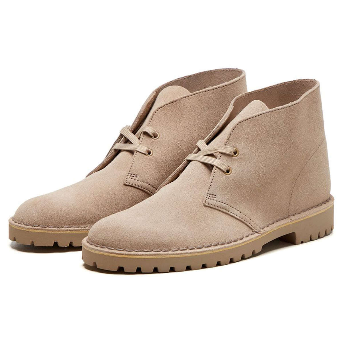 Clarks Originals Desert Rock Suede Men's Boots#color_sand