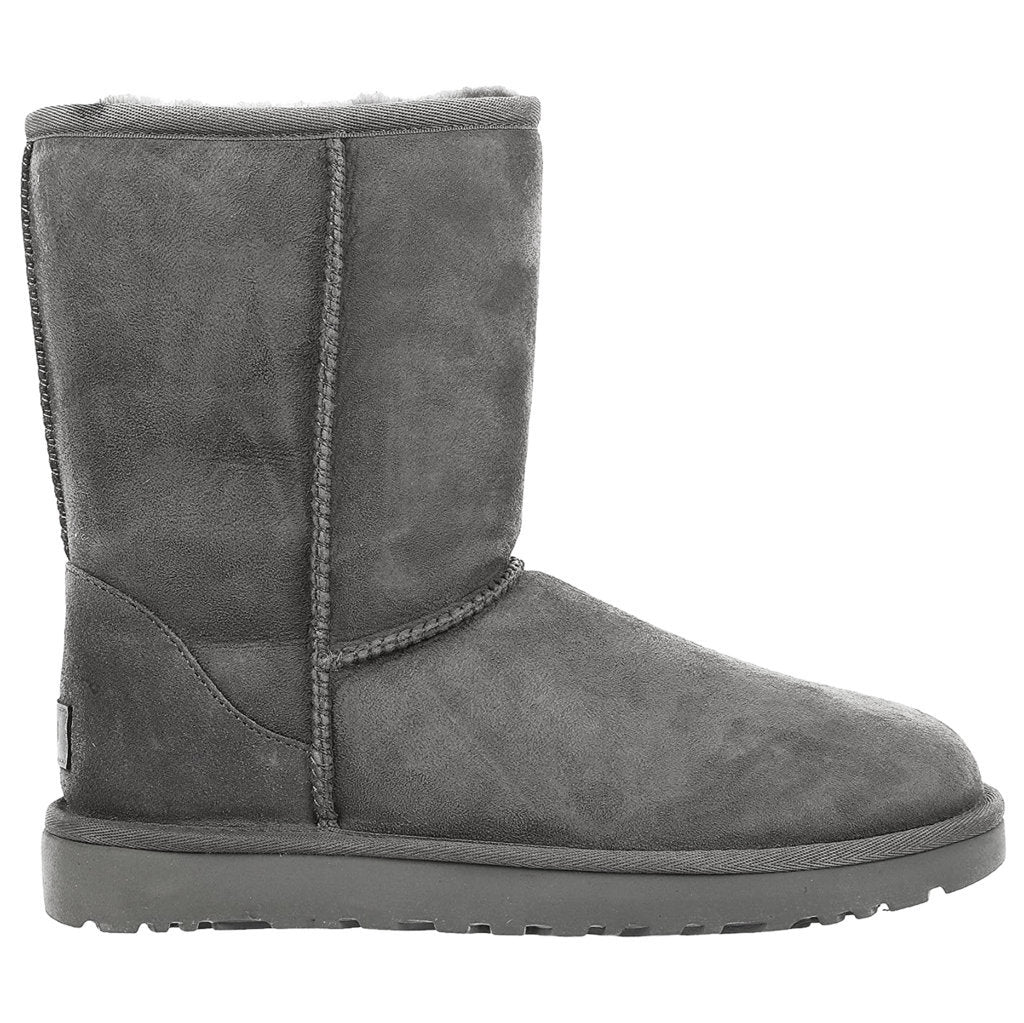 UGG Classic Short II Suede Sheepskin Women's Winter Boots#color_grey