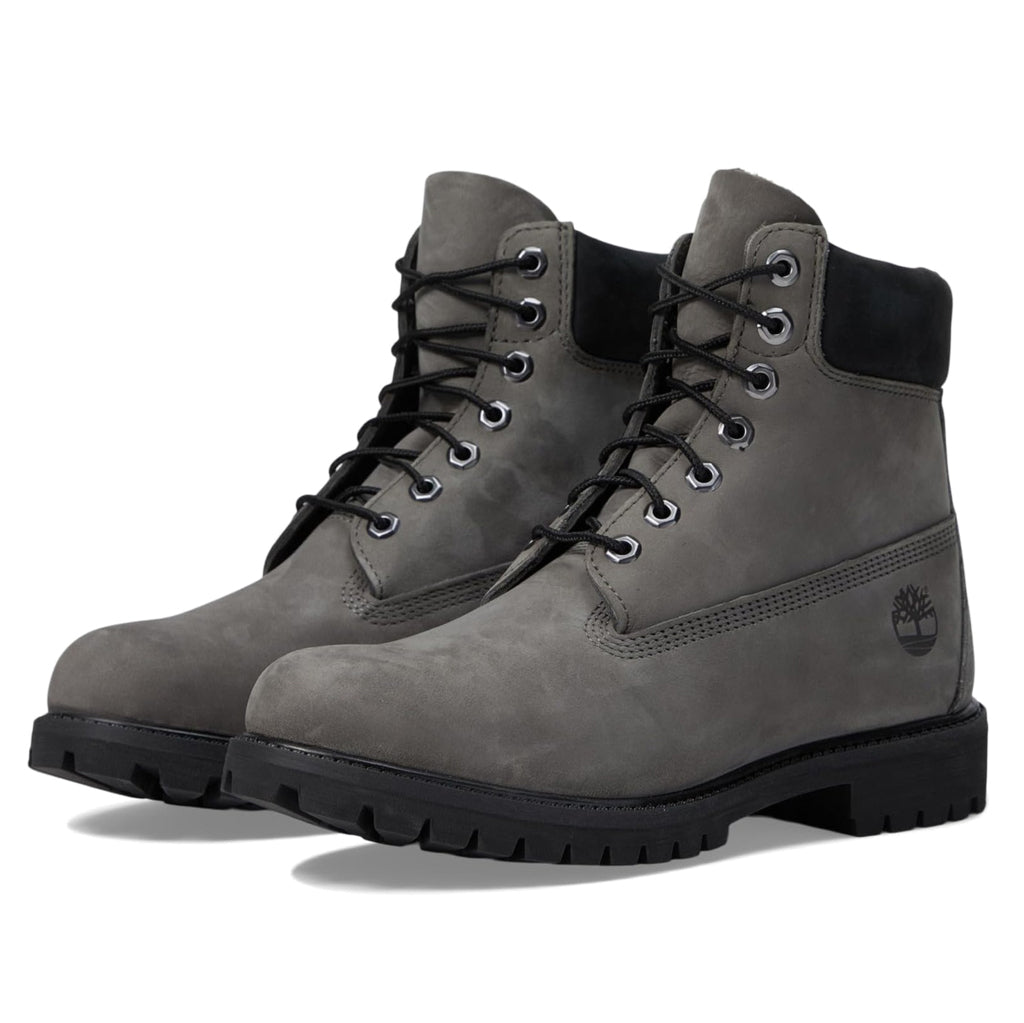 Timberland Premium 6 Inch Nubuck Mens Boots#color_medium grey