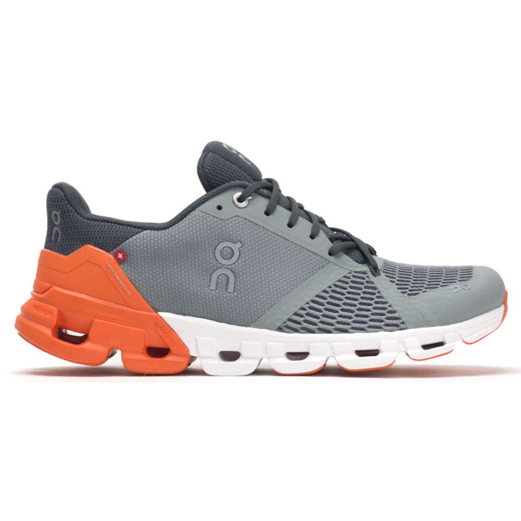 On Running Cloudflyer Mesh Men's Low-Top Trainers#color_grey orange