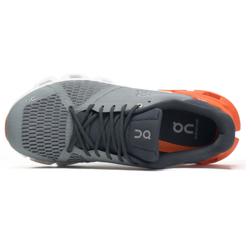 On Running Cloudflyer Mesh Men's Low-Top Trainers#color_grey orange