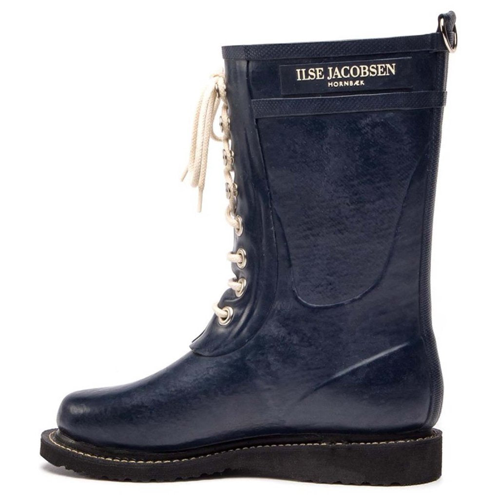 Ilse Jacobsen Rub15 Rubber Womens Boots#color_dark indigo