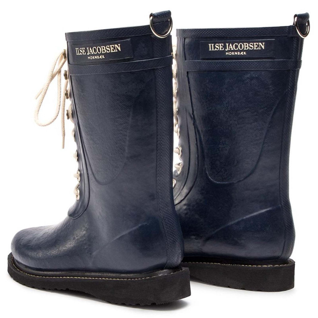 Ilse Jacobsen Rub15 Rubber Womens Boots#color_dark indigo