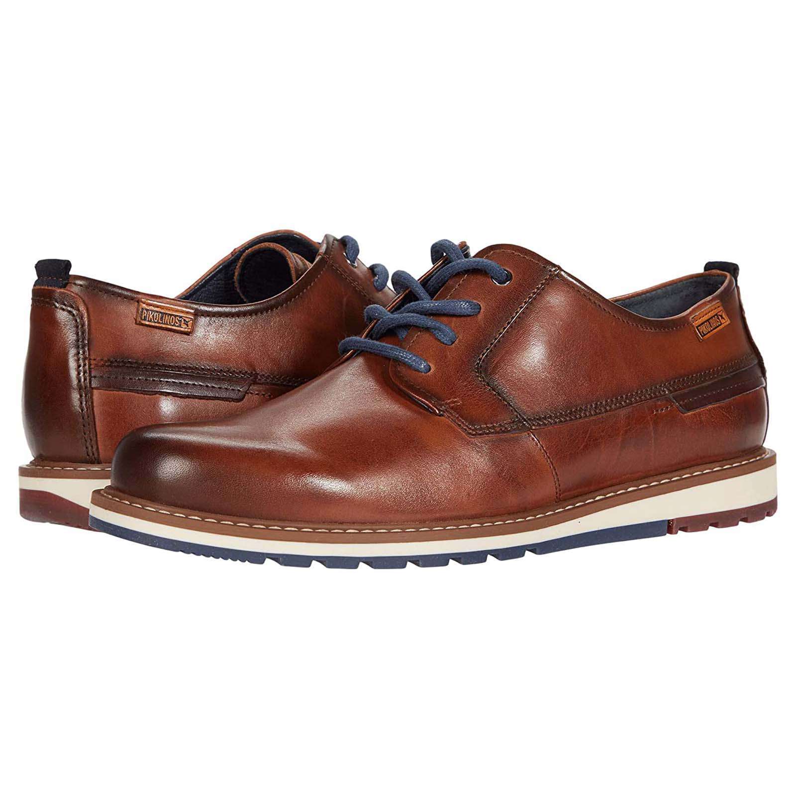 Pikolinos Berna Leather Mens Shoes#color_cuero