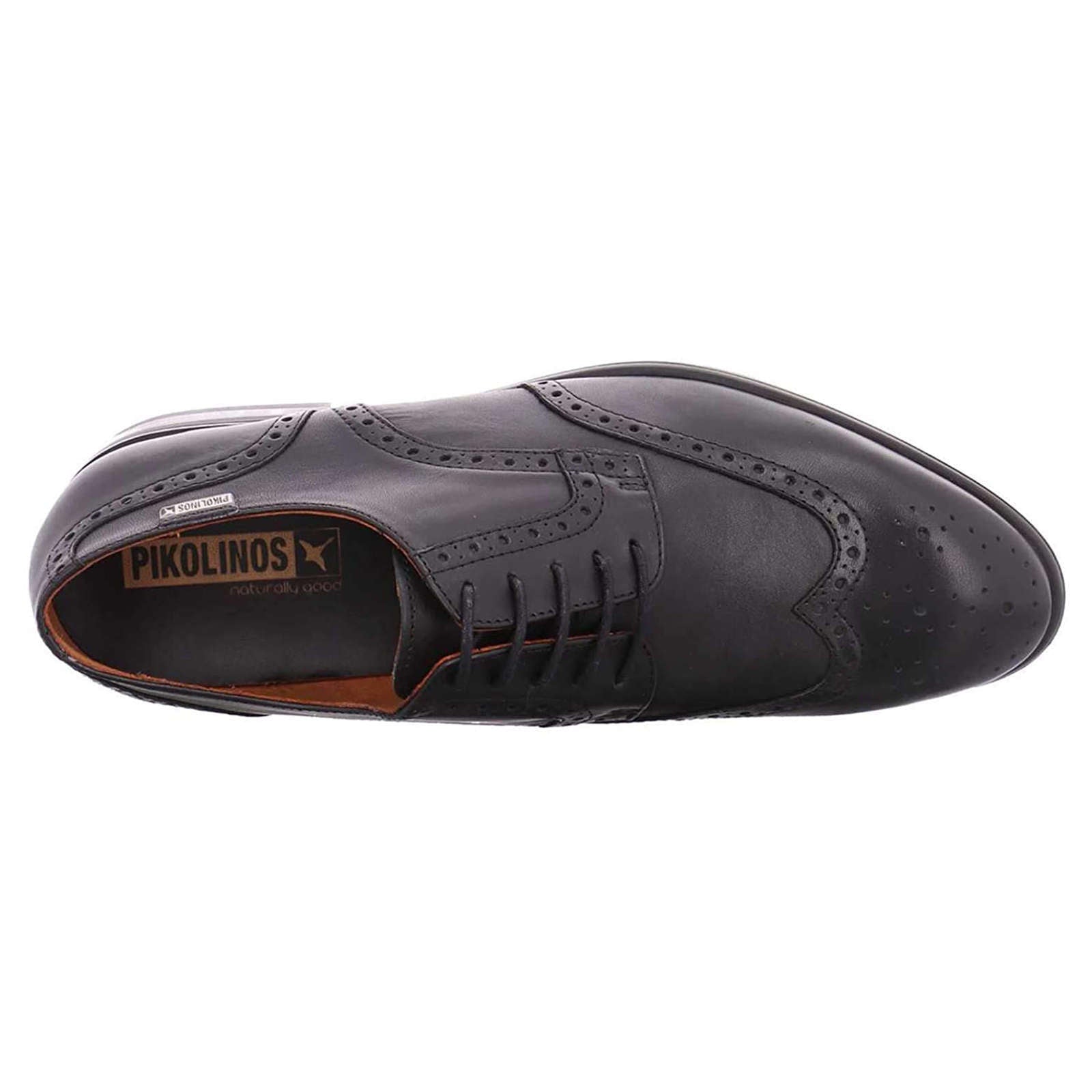 Pikolinos Bristol Leather Mens Shoes#color_black